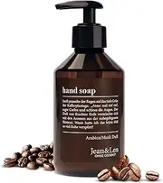 Jean & Len Arabica & Musk Hand Soap, Cleans Stressed Hands, Suitable for Daily Use, Liquid Soap in Pump Dispenser, Aromatic Fragrance, Vegan, 250 ml