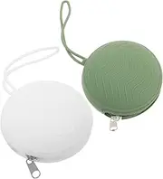 Abaodam Travel-Friendly Silicone Pacifier Pouch Zippered Case for Kids Sturdy Secure Organized Storage