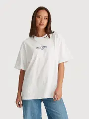 Cityscape Baggy Tee Optic White