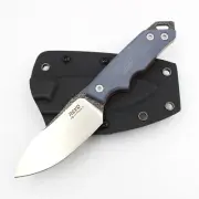 REVO KNIVES JOURNEY- Future-Modern Compact 9Cr Fixed Blade w/Kydex Sheath -Grey