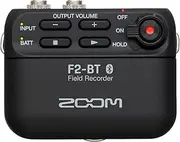 Zoom F2-BT Field Recorder with Bluetooth and Lavalier Mic