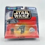 Micro Machines Star Wars Imperial Probe Droid AT-AT Snowspeeder Galoob NEW