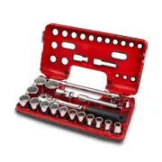Sidchrome 21pce Metric 1/2" Drive Socket Set SCMT14150