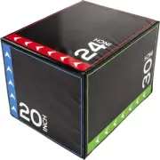 Plyometric Box Jumping Exercise Anti Slip Crossfit Workout Plyo Jump Training