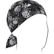Zan Flydanna® Micro-Mesh Polyester Headwrap - All Over Skull ZM424