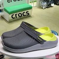 在飛比找Yahoo!奇摩拍賣優惠-【熱賣精選】下殺 卡駱馳Crocs洞洞鞋 止滑海灘鞋 男女涼