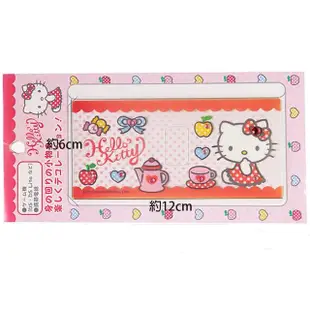 【TDL】HELLO KITTY凱蒂貓水鑽貼紙卡通貼紙手機平板貼紙裝飾品 073155(平輸品)