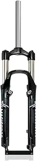 MegLob Mountain Bike Bicycle MTB Front Suspension Fork, Disc Brake& V Brake Dual Use Bike Suspension Fork, Light Weight Rigid Alu MTB Fork, Mechanical Shock Absorber