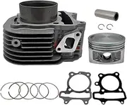Repair Parts 65mm 250CC Motorcycle Cylinder Kit with Piston for GY6 230 JL250 ATV250 dafra cityclass 200 Accessories