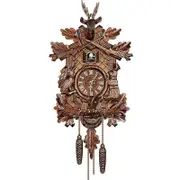 Cuckoo wall clock, carved cuckoo clock, quartz cuckoo clock, solid wood cuckoo clock, cuckoo alarm clock B
