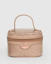 Rose Gold Kids Paige Cosmetic Case