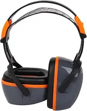 [IWOWHERO] Noise Cancelling Headset Comfortable Earmuffs for Studying Working Sleeping Stylish Design for Noise Reduction for Musicians and Drummers Grey