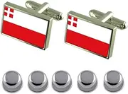 [Select Gifts] Shirt Dress Studs Utrecht Flag Cufflinks