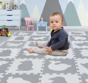 Interlocking Foam Puzzle Animal Play Mat Tiles
