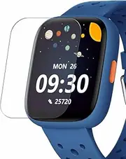Puccy 3 Pack Screen Protector, compatible with BIGGERFIVE BW02 BAAVE 2 1.8" smartwatch smart watch TPU Film Guard （ Not Tempered Glass Protectors）
