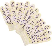 HOMSFOU 2Pairs Wear Resistant Garden Gloves Thick Durable Gardening Gloves for Outdoor Activities for Digging Planting and More Ages