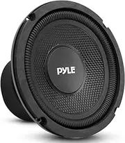 Single Voice Coil Car Subwoofer - 6.5 Inches, 150 Watts at 4-Ohm Car Audio Powered Subwoofer, Injection Cone with Rubber Edge,Car Subwoofer, Audio - PLMW63