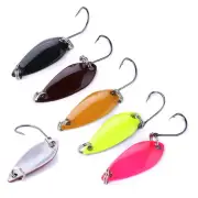 5 Pcs Single Color Lures Kits Environmentally-friendly Random