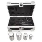1mg-200g F1 Grade Precision Stainless Steel Scale Calibration Weight Kit Set