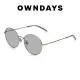 【OWNDAYS】時尚金屬圓框墨鏡(SUN1069T-2S C3)