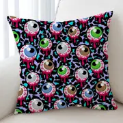 Halloween Scary Eyeballs Cushion Cover