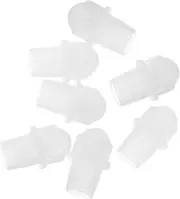 BAZEITFLOW 6Pcs Essential Oil Roller Ball Inserts for Bottles Smooth Rolling Replacement for Perfume Aromatherapy and Makeup Containers Durable and Convenient
