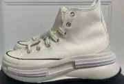 CONVERSE Platform ALL RUN STAR LEGACY CX HI UNISEX MEN 6.5 WOMEN 8 Shoes Egret