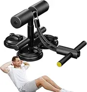 Sit-Up Device, Adjustable Height Suction Cup Abs Exercise Equipment, Multifunctional Core Training Tool, Sturdy 1300g Build, Space-Saving Design, (Portable), Home, Office, Gym