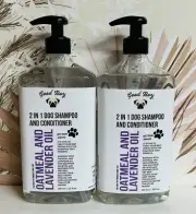 2-Pack Oatmeal & Lavender Oil 2-in-1 Shampoo & Conditioner 25 fl oz Each