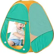Tent for Kids,Pop up Playhouse Tent | Foldable Sensory Corner, Breathable Mesh with Fly-Protection for Backyard Beach Playroom Bedroom Garden Classroom