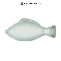 在飛比找momo購物網優惠-【Le Creuset】瓷器鮮魚盤-中(湖水綠)