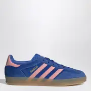 [adidas Originals] Sneaker Gazelle Indoor Blue/Semi Pink Spark/Gum 5 UK Blue