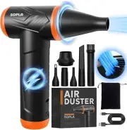 Car Slime Dust Cleaning Gel, Mini Air Blower for Electronics, No Canned