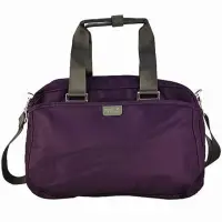 在飛比找momo購物網優惠-【agnes b.】限量經典多功能旅行袋小(紫色)