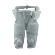 Nike Boys White Compression Shorts Football Padded Leggings Youth Size L NWT