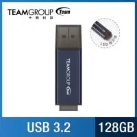 在飛比找momo購物網優惠-【TEAM 十銓】C211 128GB 紳士碟 USB 3.