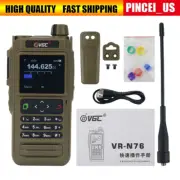VR-N76 Portable Handheld Walkie Talkie UV Dualband IP67 Bluetooth GPS Position