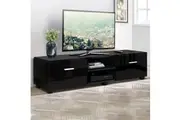 Artiss TV Unit TV Cabinet Entertainment Unit Gloss 140cm - (Black, White)