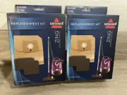2 Bissell Zing 1895 Replenishment Kit For Vacuum Series 1668 1667 1673 Brand NEW