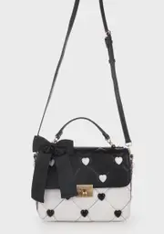 [Betsey Johnson] I Want Candy Hearts Satchel Bag