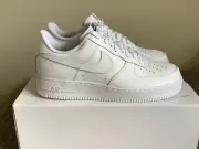 Nike Air Force 1 Low ID Nike By You Triple White CT7875-994 Size 10.5