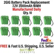 Brand New 10X 2Gig 2GIG-BATT1 Standard Alarm Back Up Battery for 2Gig Panel