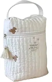 Multifunctional Diaper Storage Bag - Multi Compartment Travel Storage Solution | Diaper Bag Organizer with Zipper Pouches, Waterproof Travel Diaper Storage Bag for Parties, Picnics and Outdoors