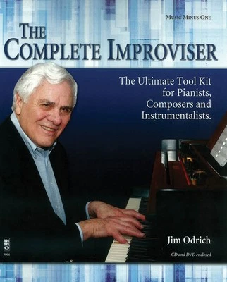 The Complete Improviser Learn Jazz Piano Lessons Music Minus One Book CD DVD