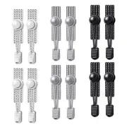 6 Pairs Elastic Shoe Laces for Adults & Kids Lock Shoe9301