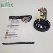 Heroclix Justice League Unlimited set Hawkgirl #045 Rare figure w/card!