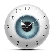 The Eye Eyeball Pupil Core Sight View Ophthalmology Silent Wall Clock All Seeing