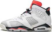 unisex-adult mens JORD-384665 Nike Air Jordan 6 Retro Bg White/Mango/Green 384665-114 White Size: 6