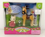 Calico Critters Cloverleaf ~ Willow & Carly's 1st Horse Show 2009 ~ NEW & SEALED