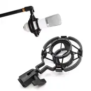 Plastic Microphone Shock Mount Condenser Mic Stand Holder Studio Recording